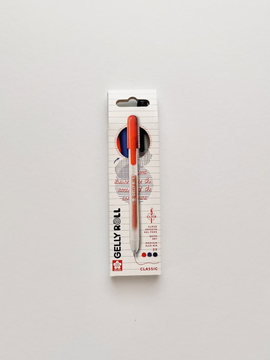 Sakura Gelly Roll Retractable Classic Bolígrafo de Gel Azul, Rojo y Negro Sakura Gelly Roll Retractable Classic Bolígrafo de Gel Azul, Rojo y Negro
